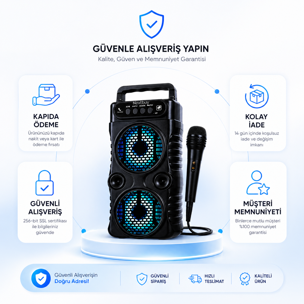 Mini Sahne™ Karaoke Eğlence Seti