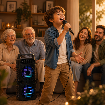 Mini Sahne™ Karaoke Eğlence Seti