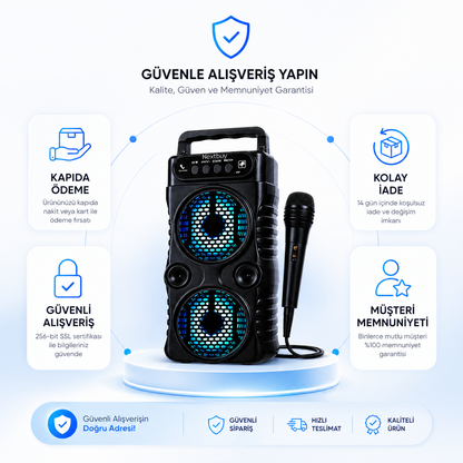 Mini Sahne™ Karaoke Eğlence Seti