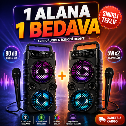 Mini Sahne™ Karaoke Eğlence Seti